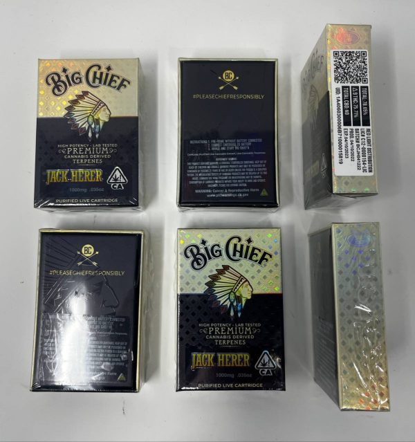 Buy Big Cheif Live Resin Carts